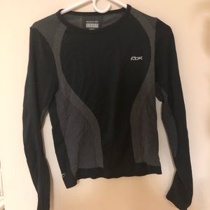Reebok Play Dry Long Sleeve Work Out Top